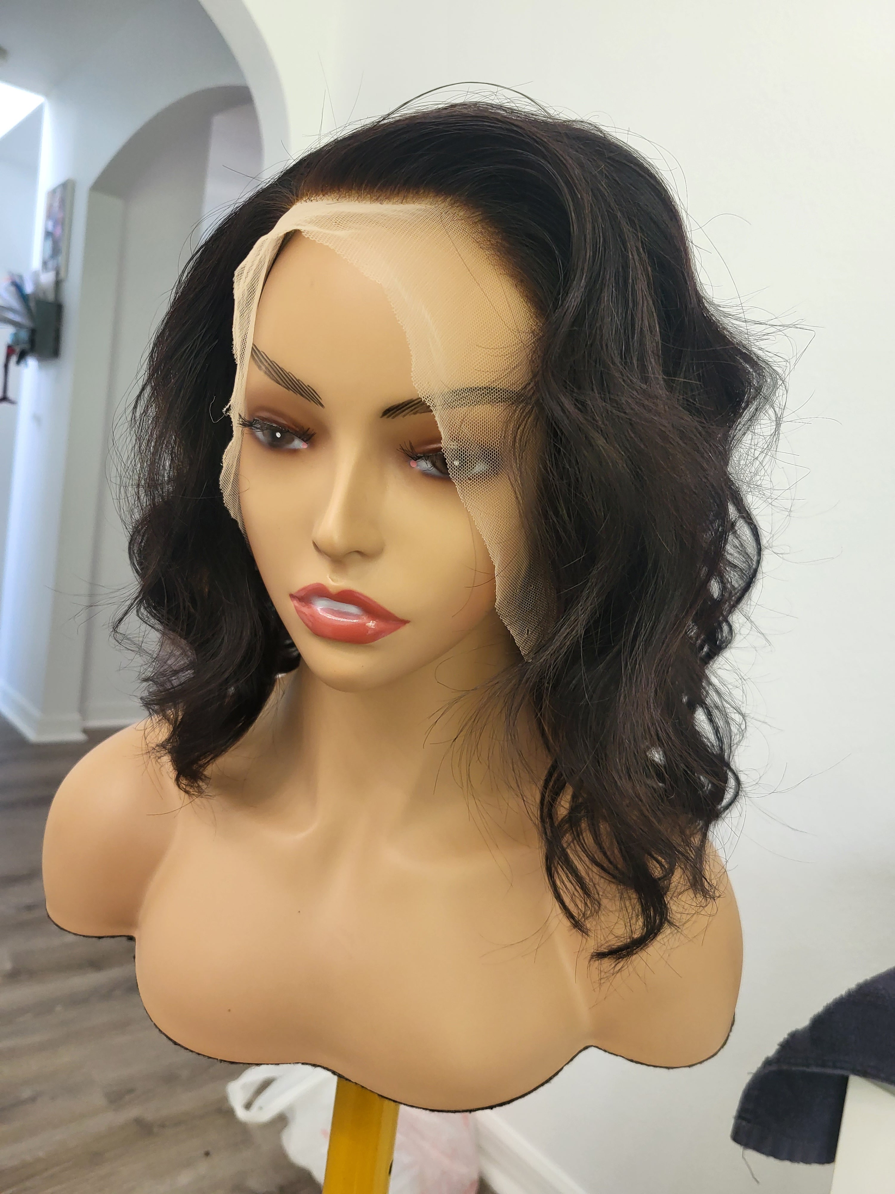 "AUBRY" 13" Human Hair Wig FINAL SALE