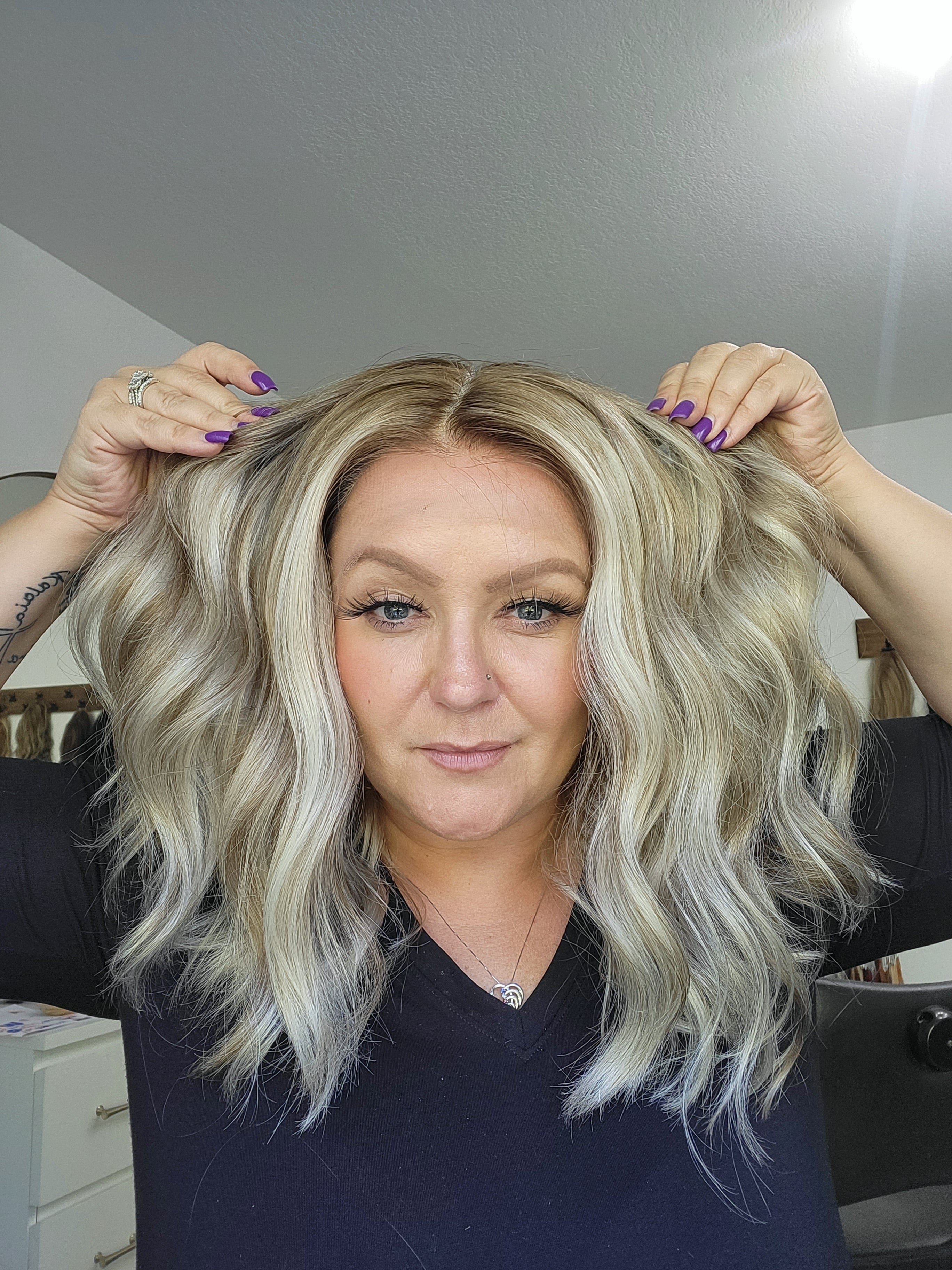"SAM" 18' Human Hair Wig